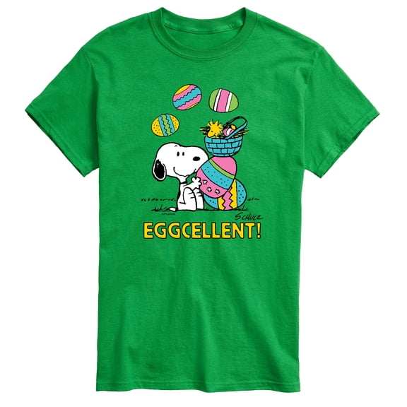 Peanuts - Eggcellent - Men's Short Sleeve Graphic T-Shirt