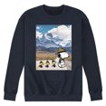 thumbnail image 1 of Peanuts - Explorer Snoopy Men's Long Sleeve Adventurous Camper Fleece Sweatshirts, 1 of 6