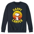 thumbnail image 1 of Peanuts - Explorer Snoopy Men's Long Sleeve Adventurous Camper Fleece Sweatshirts, 1 of 6