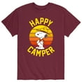thumbnail image 1 of Peanuts - Explorer Snoopy Men's Short Sleeve Graphic Adventurous Camper T-Shirts, 1 of 6