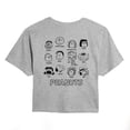 thumbnail image 1 of Peanuts - Faces - Juniors Cropped Graphic T-Shirt, 1 of 5