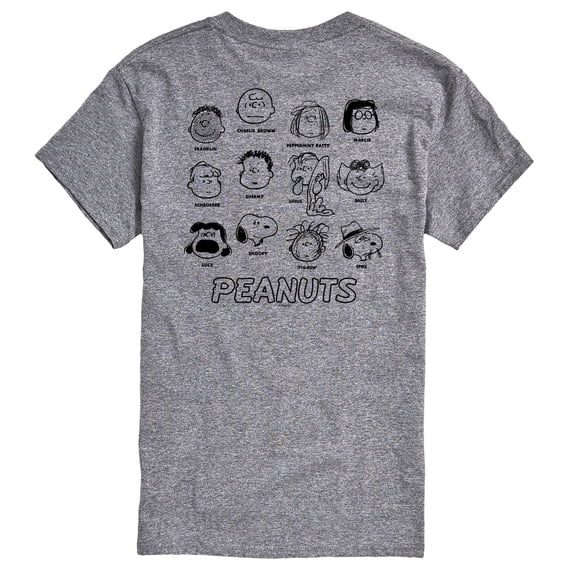 Peanuts - Faces - Men's Short Sleeve Graphic T-Shirt