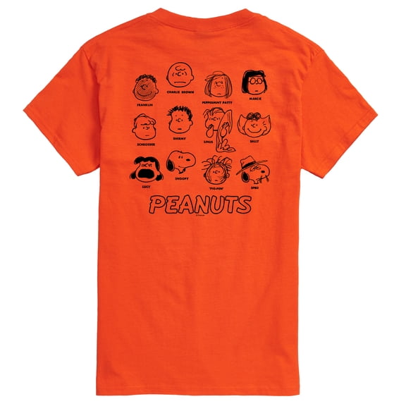 Peanuts - Faces - Men's Short Sleeve Graphic T-Shirt