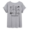 thumbnail image 1 of Peanuts - Faces - Women's Oversized Graphic T-Shirt, 1 of 5