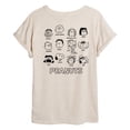 thumbnail image 1 of Peanuts - Faces - Women's Oversized Graphic T-Shirt, 1 of 5