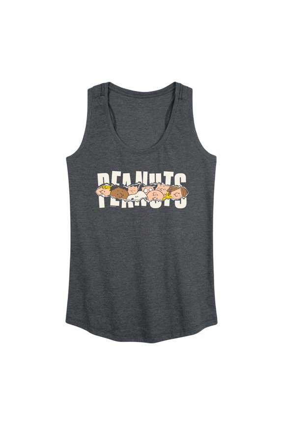 - Faces Graphic Racerback Tank