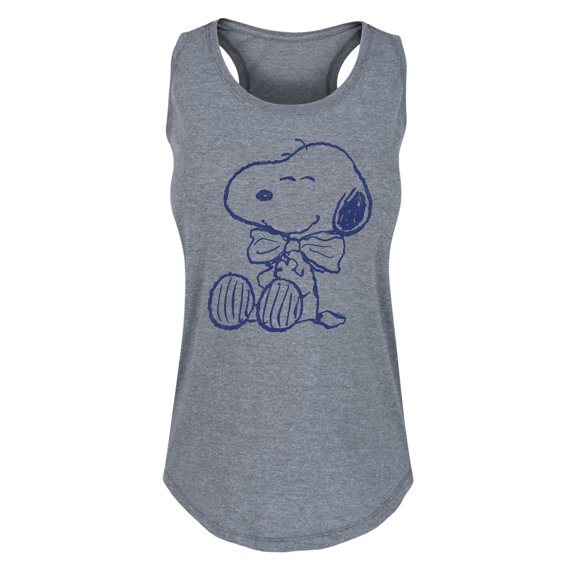 Peanuts - Faces of Snoopy - Women's Racerback Tank Top