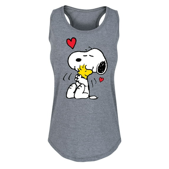 Peanuts - Faces of Snoopy - Women's Racerback Tank Top