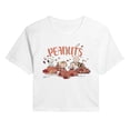 thumbnail image 1 of Peanuts - Fall Fun - Juniors Cropped Graphic T-Shirt, 1 of 5