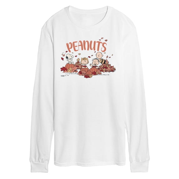 Peanuts - Fall Fun - Men's Long Sleeve Graphic T-Shirt