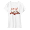 thumbnail image 1 of Peanuts - Fall Fun - Women's Short Sleeve Graphic T-Shirt, 1 of 5