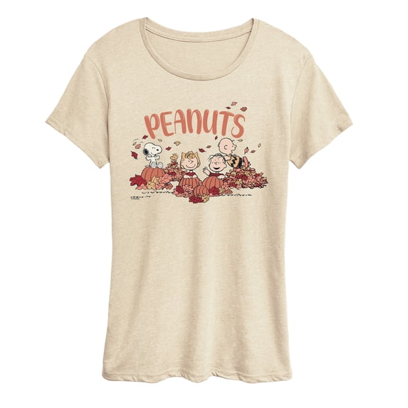 Peanuts - Fall Fun - Women's Short Sleeve Graphic T-Shirt