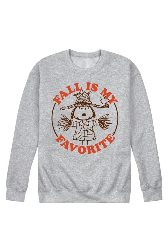 - Fall Is My Favorite - Men's Crew Neck Fleece Pullover