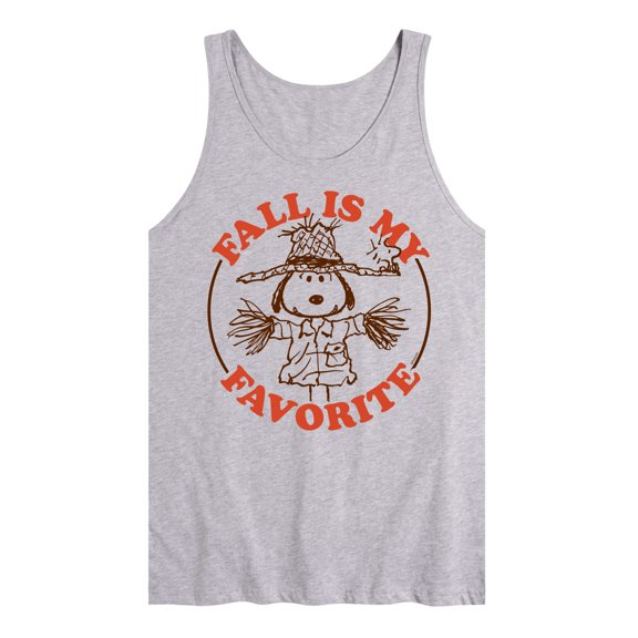 Peanuts - Fall Is My Favorite - Men's Jersey Tank Top