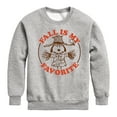 thumbnail image 1 of Peanuts - Fall Is My Favorite - Toddler And Youth Crewneck Fleece Sweatshirt, 1 of 6