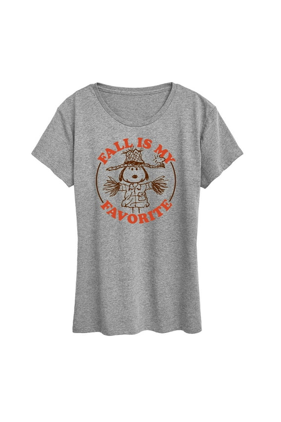 - Fall Is My Favorite - Women's Short Sleeve Graphic T-Shirt