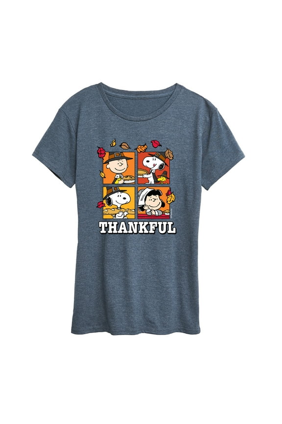 - Fall Thanksgiving And Football Women's Short Sleeve T-Shirts