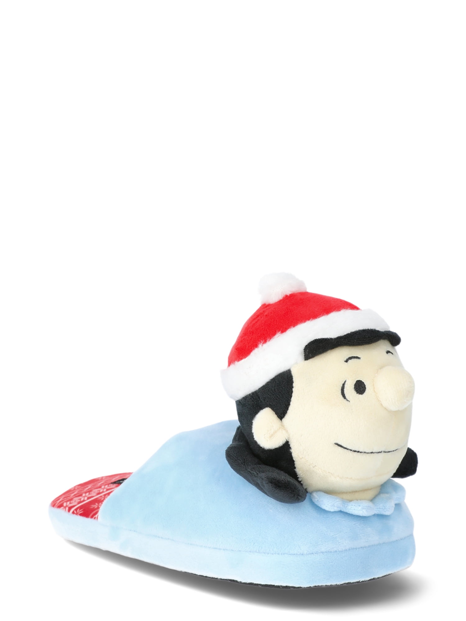 Peanuts Family Christmas Character 3D Scuff Slippers, Kids  display picture 2