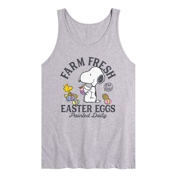 Peanuts - Farm Fresh Easter Eggs - Men's Sleeveless Graphic Tank