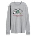 thumbnail image 1 of Peanuts - Farm Fresh Trees - Men's Long Sleeve T-Shirt, 1 of 6