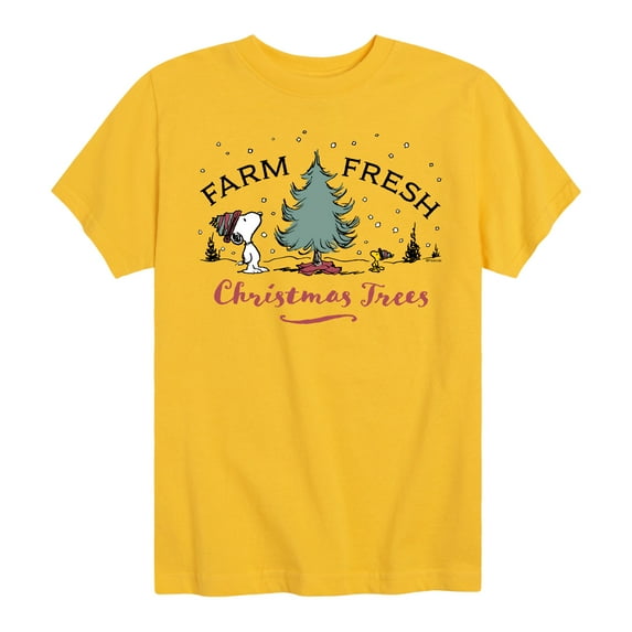 Peanuts - Farm Fresh Trees - Toddler & Youth Short Sleeve Graphic T-Shirt