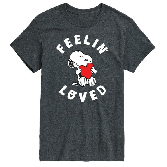 Peanuts - Feelin Loved - Men's Short Sleeve Graphic T-Shirt