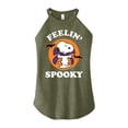 thumbnail image 1 of Peanuts - Feelin Spooky - Juniors High Neck Tank Top, 1 of 6