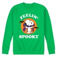 thumbnail image 1 of Peanuts - Feelin Spooky - Men's Crew Neck Fleece Pullover, 1 of 5