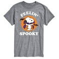 thumbnail image 1 of Peanuts - Feelin Spooky - Men's Short Sleeve Graphic T-Shirt, 1 of 5