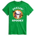 thumbnail image 1 of Peanuts - Feelin Spooky - Men's Short Sleeve Graphic T-Shirt, 1 of 5