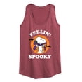 thumbnail image 1 of Peanuts - Feelin Spooky - Women's Racerback Tank Top, 1 of 6