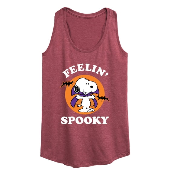 Peanuts - Feelin Spooky - Women's Racerback Tank Top