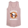thumbnail image 1 of Peanuts - Feelin Spooky - Women's Racerback Tank Top, 1 of 6
