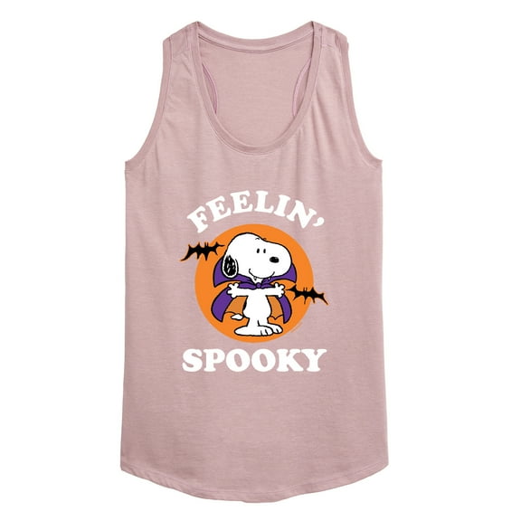 Peanuts - Feelin Spooky - Women's Racerback Tank Top