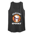 thumbnail image 1 of Peanuts - Feelin Spooky - Women's Racerback Tank Top, 1 of 6