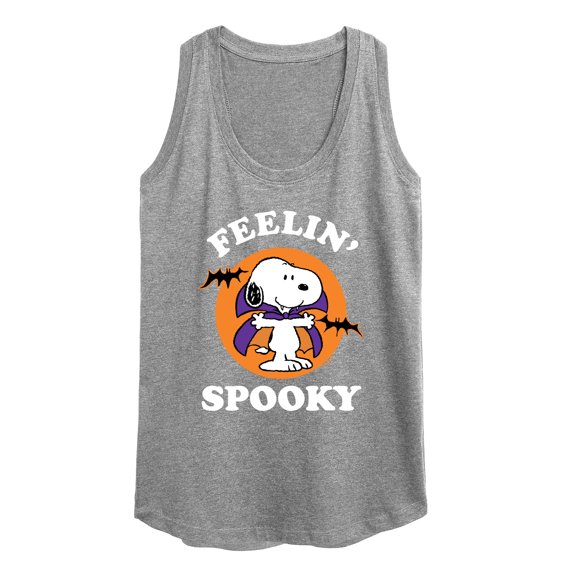 Peanuts - Feelin Spooky - Women's Racerback Tank Top