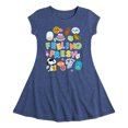 thumbnail image 1 of Peanuts - Feeling Fresh - Youth Girls Fit And Flare Short Sleeve Dress, 1 of 5