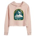 thumbnail image 1 of Peanuts - Fifty Years Mountain Top - Juniors Cropped Pullover Hoodie, 1 of 5