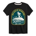 thumbnail image 1 of Peanuts - Fifty Years Mountain Top - Toddler & Youth Short Sleeve Graphic T-Shirt, 1 of 6