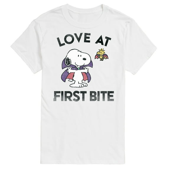 Peanuts - First Bite Art - Men's Short Sleeve Graphic T-Shirt