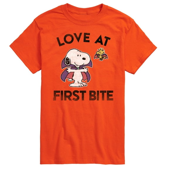 Peanuts - First Bite Art - Men's Short Sleeve Graphic T-Shirt