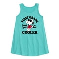thumbnail image 1 of Peanuts - First Grade Just Got Cooler - Back to School - Toddler and Youth Girls A-line Dress, 1 of 5