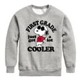 thumbnail image 1 of Peanuts - First Grade Just Got Cooler - Toddler And Youth Crewneck Fleece Sweatshirt, 1 of 6