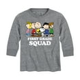 thumbnail image 1 of Peanuts - First Grade Squad - Toddler And Youth Long Sleeve Graphic T-Shirt, 1 of 6