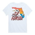 thumbnail image 1 of Peanuts - Florida Snoopy - Toddler And Youth Short Sleeve Graphic T-Shirt, 1 of 6