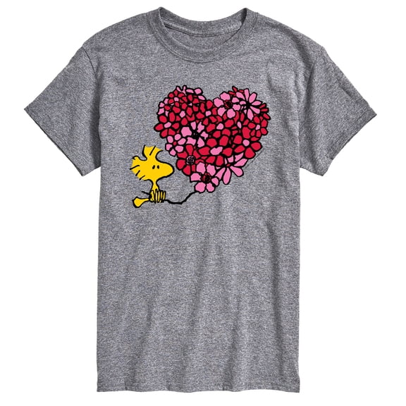 Peanuts - Flower Heart - Men's Short Sleeve Graphic T-Shirt