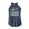 thumbnail image 1 of Peanuts - Flower Power - Juniors High Neck Tank Top, 1 of 6