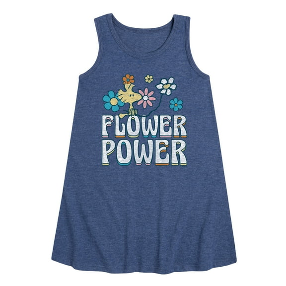 Peanuts - Flower Power - Toddler & Youth Girls A-line Dress