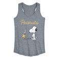 thumbnail image 1 of Peanuts - Flower - Women's Racerback Graphic Tank, 1 of 5