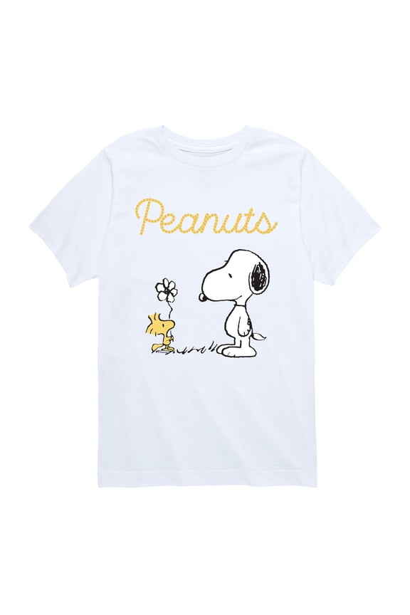 - Flower - Youth Boys Short Sleeve Graphic T-Shirt